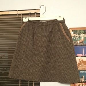 J Crew Wool Skirt